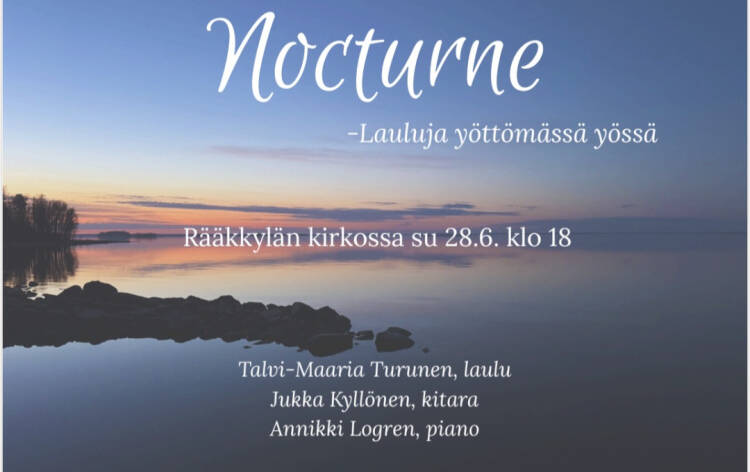 Kesäinen konsertti, Nocturne -Lauluja yöttömässä yössä