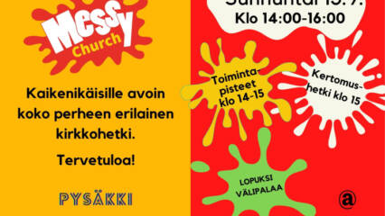 messy church 13.9.