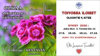 Toivossa iloiset